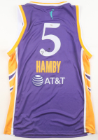 Dearica Hamby Signed Sparks Nike Authentic Jersey (PSA) at PristineAuction.com