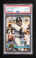 Brett Favre 1991 Stadium Club #94 RC (PSA 8) at PristineAuction.com