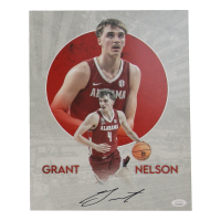 Grant Nelson Signed Alabama Crimson Tide 11x14 Photo (JSA) at PristineAuction.com