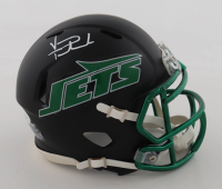 Vinny Testaverde Signed Jets Eclipse Alternate Speed Mini Helmet (JSA) at PristineAuction.com