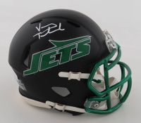 Vinny Testaverde Signed Jets Eclipse Alternate Speed Mini Helmet (JSA) at PristineAuction.com