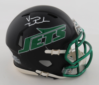Vinny Testaverde Signed Jets Eclipse Alternate Speed Mini Helmet (JSA) at PristineAuction.com