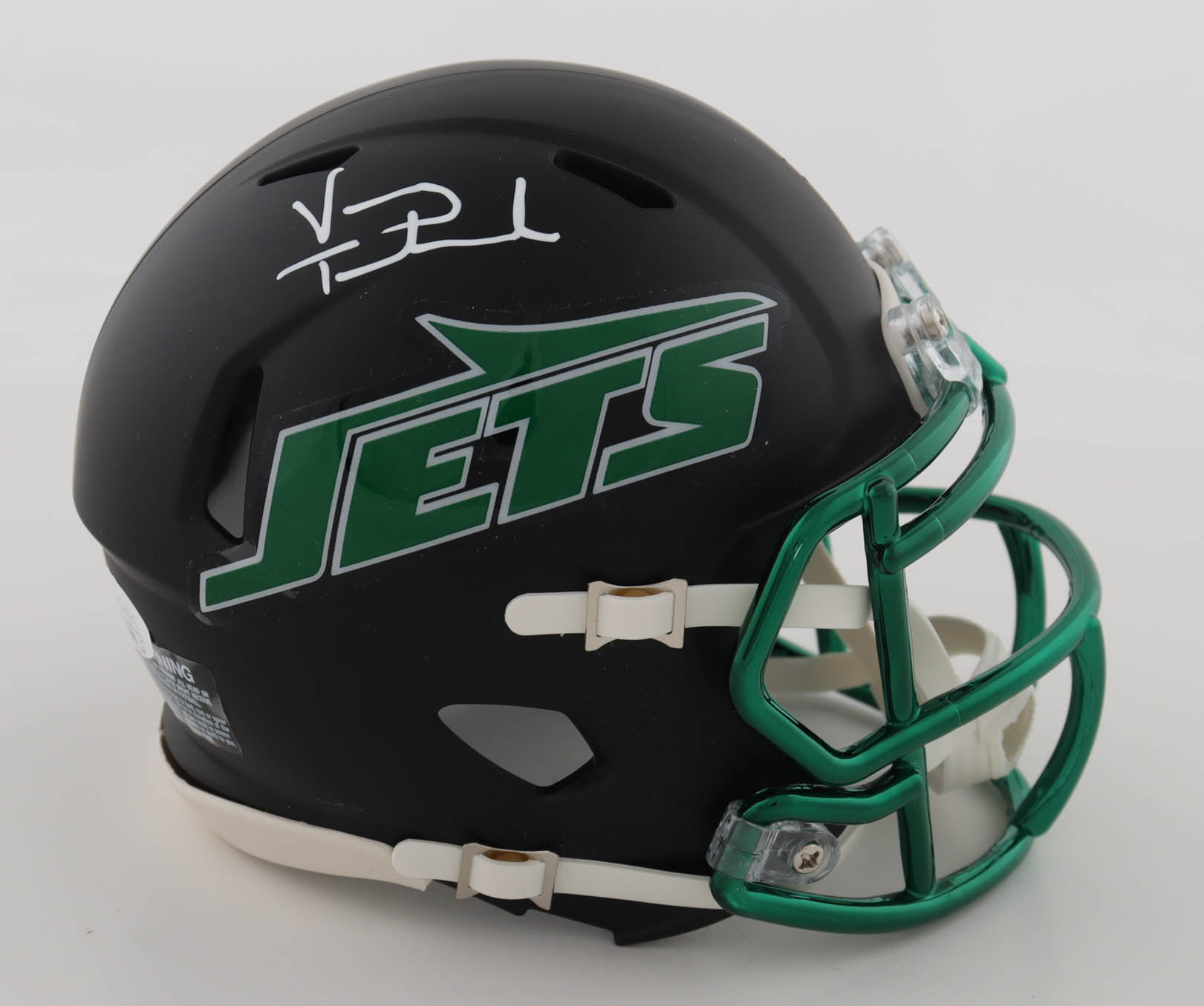 Vinny Testaverde Signed Jets Eclipse Alternate Speed Mini Helmet (JSA) at PristineAuction.com Vinny Testaverde Signed Jets Eclipse Alternate Speed Mini Helmet (JSA) at PristineAuction.com