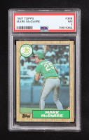 Mark McGwire 1987 Topps #366 RC (PSA 7) at PristineAuction.com