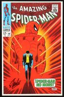 Stan Lee Signed "Spider-Man" 11x17 Print (PSA) at PristineAuction.com