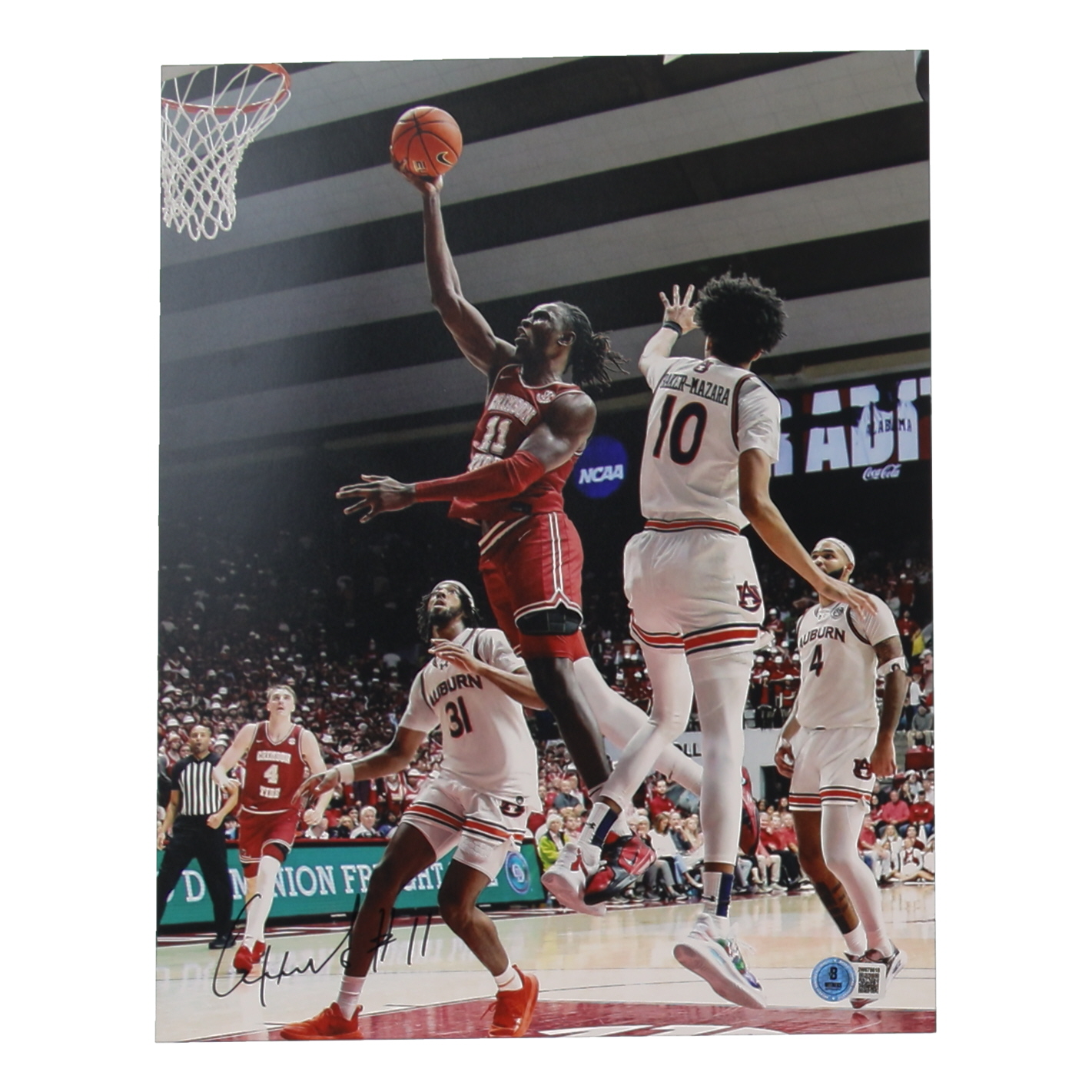 Clifford Omoruyi Signed Alabama Crimson Tide 11x14 Photo (Beckett) at PristineAuction.com Clifford Omoruyi Signed Alabama Crimson Tide 11x14 Photo (Beckett) at PristineAuction.com