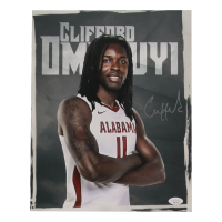 Clifford Omoruyi Signed Alabama Crimson Tide 11x14 Photo (Beckett) at PristineAuction.com