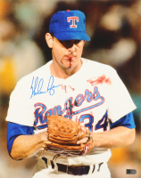 Nolan Ryan Signed Rangers 11x14 Photo (AIV) at PristineAuction.com