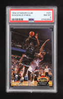 Shaquille O'Neal 1992 Stadium Club #201 RC (PSA 8) at PristineAuction.com