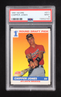 Chipper Jones 1991 Score #671 RC (PSA 9) at PristineAuction.com