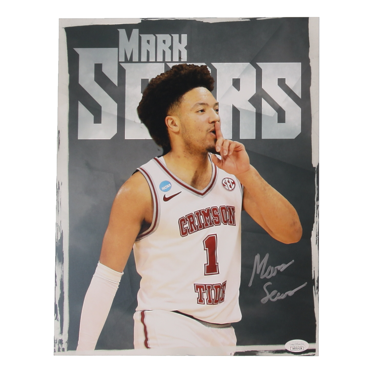 Mark Sears Signed Alabama Crimson Tide 11x14 Photo (JSA) at PristineAuction.com Mark Sears Signed Alabama Crimson Tide 11x14 Photo (JSA) at PristineAuction.com