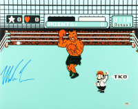 Mike Tyson Signed "Punch-Out!!" 16x20 Photo (PSA) at PristineAuction.com
