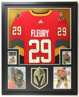 Marc-Andre Fleury Signed Knights Custom Framed Authentic Adidas Jersey Display (Beckett) at PristineAuction.com
