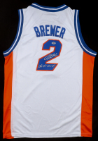 Corey Brewer Signed Jersey Inscribed "06-07 Champs!" (PSA) at PristineAuction.com