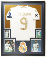 Karim Benzema Signed Custom Framed Jersey Display (Beckett) at PristineAuction.com