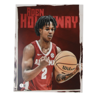 Aden Holloway Signed Alabama Crimson Tide 11x14 Photo (Beckett) at PristineAuction.com