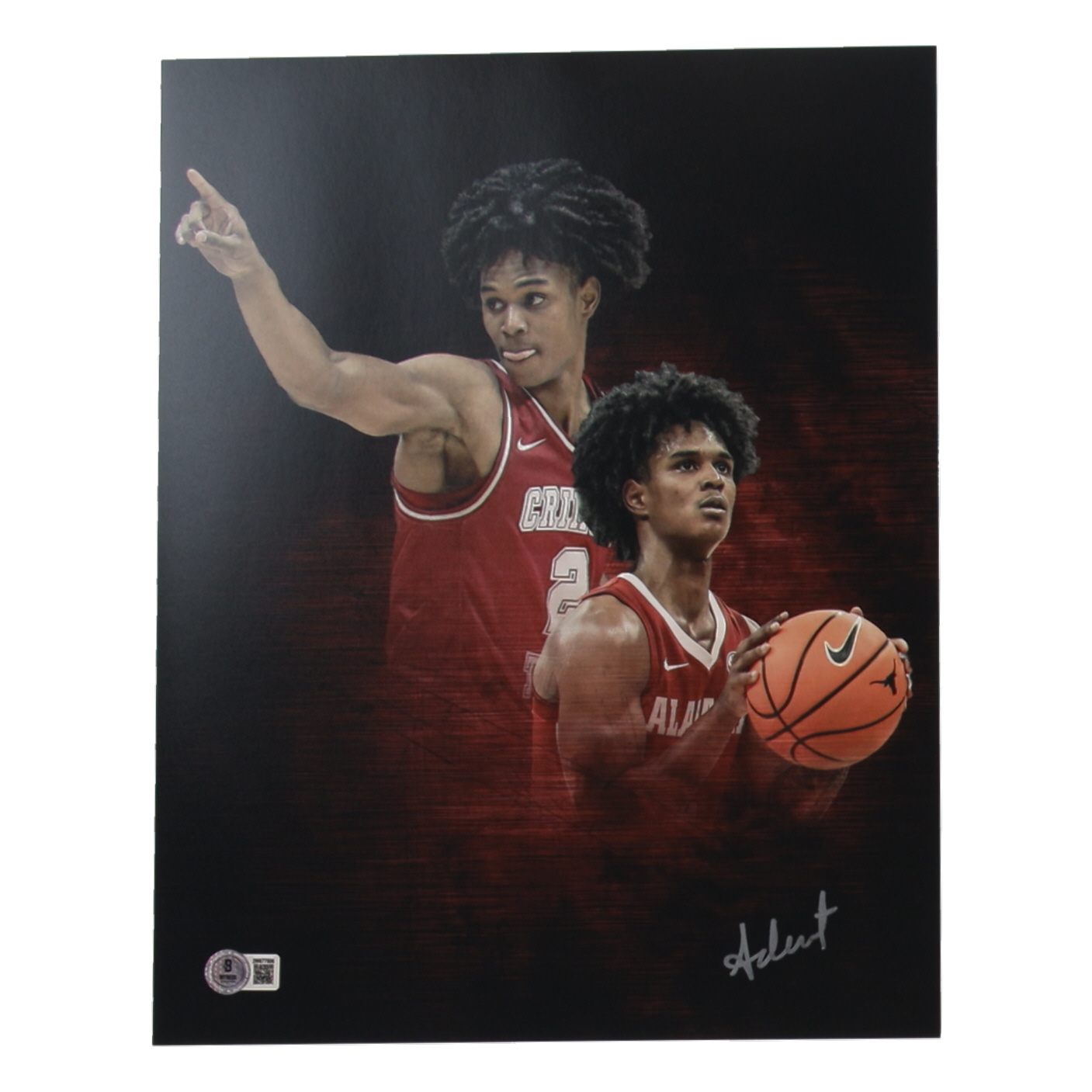 Aden Holloway Signed Alabama Crimson Tide 11x14 Photo (Beckett) at PristineAuction.com Aden Holloway Signed Alabama Crimson Tide 11x14 Photo (Beckett) at PristineAuction.com