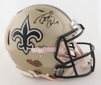 Drew Brees Signed Saints Full-Size Authentic On-Field Speed Helmet (Beckett) at PristineAuction.com