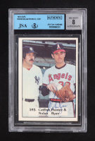 Nolan Ryan Signed 1976 SSPC #593B / CL COR (BGS | Autograph Graded 8) at PristineAuction.com