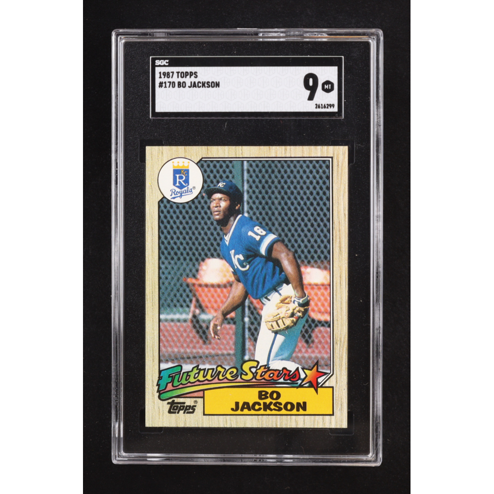 Bo Jackson 1987 Topps #170 RC (SGC 9) at PristineAuction.com