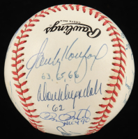 Sandy Koufax, Tom Seaver, Bob Gibson | National League Cy Young Award Winners ONL Baseball Signed & Inscribed By (12) (JSA) at PristineAuction.com