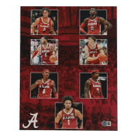 Alabama Crimson Tide 11x14 Photo Team-Signed By (7) with Mark Sears, Chris Youngblood, Grant Nelson, Lebaron Philon (Beckett) at PristineAuction.com