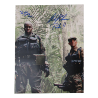 Richard Chaves & Bill Duke Signed "The Predator" 11x14 Photo with Character Inscriptions (ACOA) at PristineAuction.com