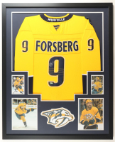 Filip Forsberg Signed Predators Custom Framed Authentic Fanatics Jersey Display (Fanatics) at PristineAuction.com