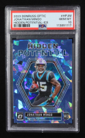 Jonathan Mingo 2023 Donruss Optic Hidden Potential Ice #13 RC #07/15 (PSA 10) at PristineAuction.com