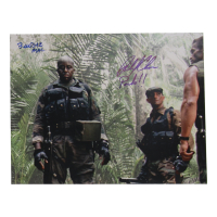 Richard Chaves & Bill Duke Signed "The Predator" 11x14 Photo with Character Inscriptions (ACOA) at PristineAuction.com