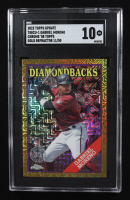 Gabriel Moreno 2023 Topps Update '88 Topps Silver Pack Chrome Gold Refractors #T88CU1 RC #11/50 (SGC 10) at PristineAuction.com