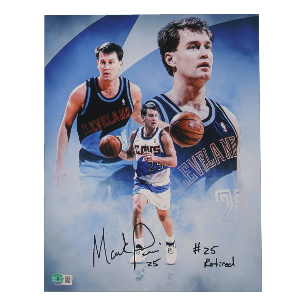Mark Price Signed Cavaliers 11x14 Photo Inscribed "#25 Retired" (Beckett) at PristineAuction.com