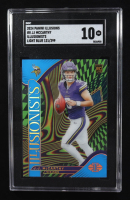 JJ McCarthy 2024 Panini Illusions Illusionists Light Blue #8 RC #121/299 (SGC 10) at PristineAuction.com