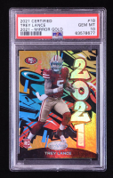 Trey Lance 2021 Certified '21 Mirror Gold #18 RC #24/25 (PSA 10) at PristineAuction.com