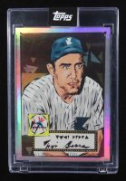 Yogi Berra 2022 Topps X Naturel 1952 Silver #A2 #99/99 at PristineAuction.com