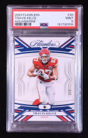 Travis Kelce 2023 Panini Flawless Aquamarine #33 #2/2 (PSA 9) at PristineAuction.com