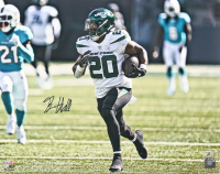 Breece Hall Signed Jets 16x20 Photo (Fanatics) at PristineAuction.com