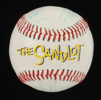 "The Sandlot" Logo Baseball Cast-Signed By (6) with Chauncey Leopardi, Tom Guiry, Marty York with Character Name Inscriptions (JSA) at PristineAuction.com