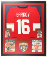 Aleksander Barkov Signed Custom Framed Jersey Display (JSA) at PristineAuction.com