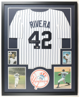 Mariano Rivera Signed Custom Framed Jersey Display (Beckett) at PristineAuction.com