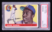Hank Aaron 1955 Topps #47 (PSA 5) (OC) at PristineAuction.com
