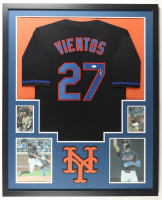 Mark Vientos Signed Custom Framed Jersey Display (JSA) at PristineAuction.com