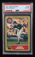 Greg Maddux 1987 Topps Traded #70T XRC (PSA 6) at PristineAuction.com