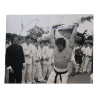 Bolo Yeung Signed "Enter the Dragon" 11x14 Photo (ACOA) at PristineAuction.com