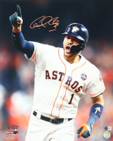 Carlos Correa Signed Astros 16x20 Photo (Beckett) at PristineAuction.com