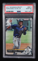 Fernando Tatis Jr. 2017 Topps Bowman Draft #BD71 RC (PSA 10) at PristineAuction.com