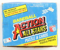 1983 Donruss Action All-Stars Baseball Giant Wax Box With (38) Packs at PristineAuction.com