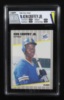 Ken Griffey Jr. 1989 Fleer #548 RC (HGA 8) at PristineAuction.com