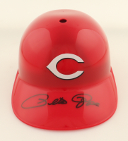 Pete Rose Signed Reds Full-Size Batting Helmet (Rose) at PristineAuction.com
