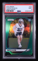 Cooper DeJean 2024 Panini Prizm Prizms Green #321 RC (PSA 9) at PristineAuction.com